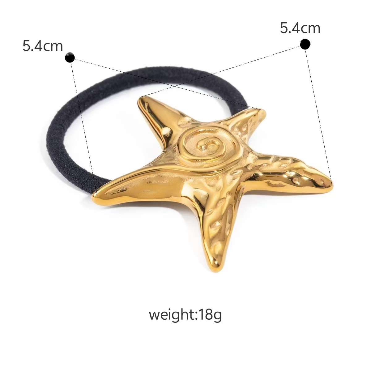 Seastar Stainless steel hairaccessories CHH-1801