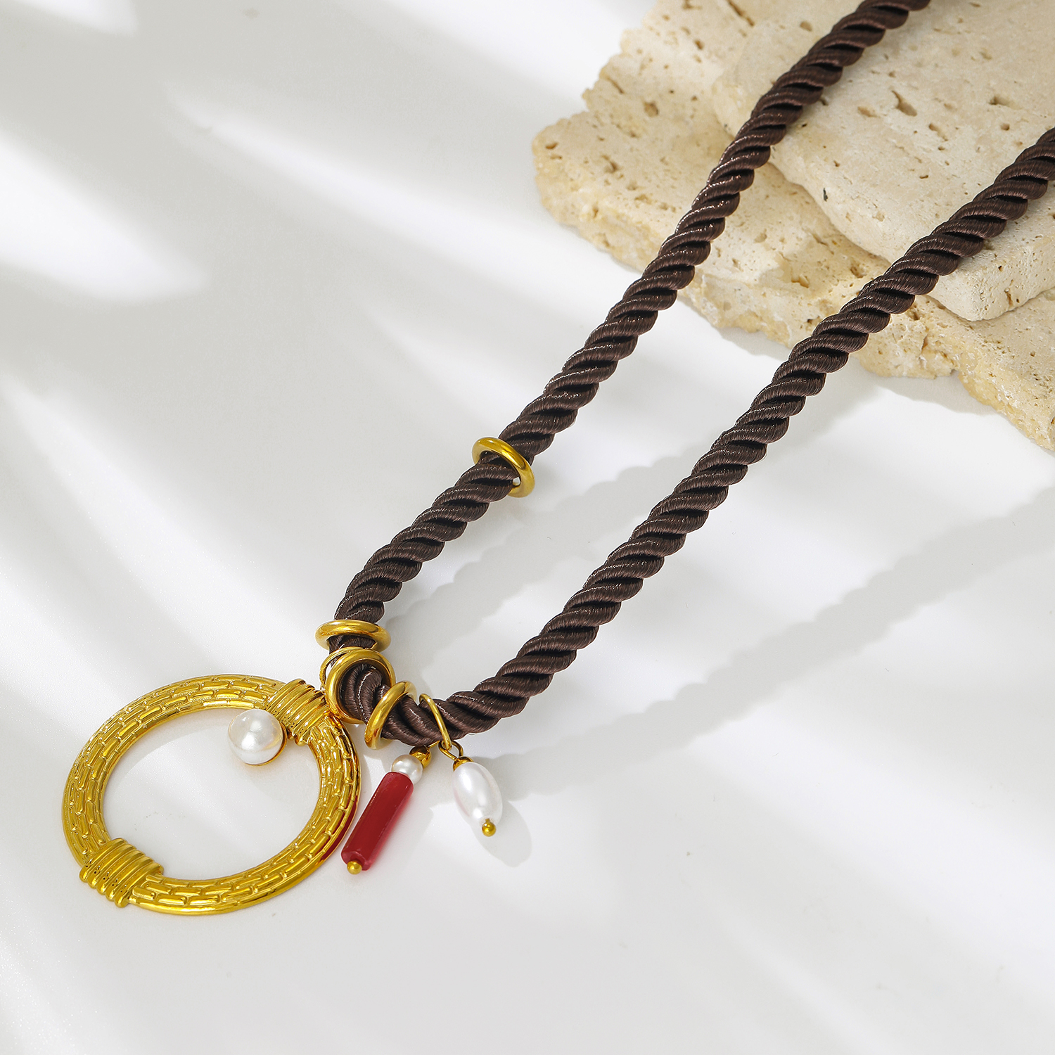 Stainlesss steel  Necklace YWD2-N2505343